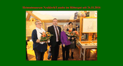 Desktop Screenshot of heimatmuseum.neukirch-lausitz.de